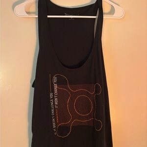 Orangetheory Black Sleeveless Tank Top